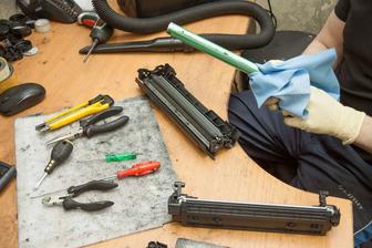 Ремонт и обслуживание принтеров и заправка картриджей