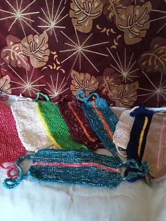 Мочалки ручной работы разной жесткостй на усмотрение клиента