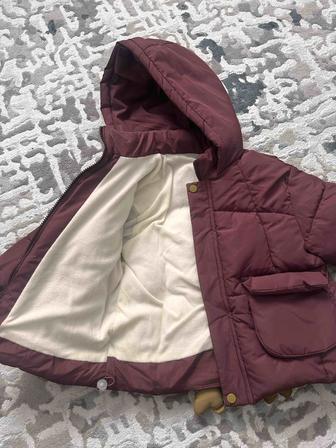 Куртки девочке,зимняя,95-105