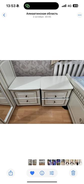 продам 2 шт прикроватные тумбы