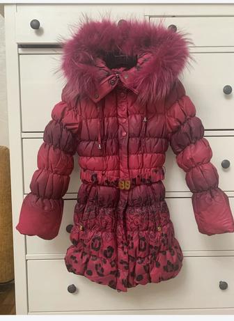 Зимний пуховик на девочку