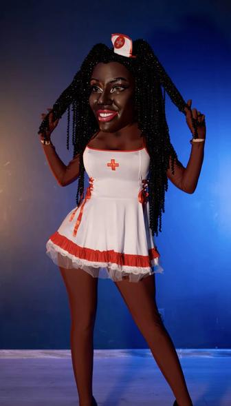 Мулатка ростовая кукла поздравление