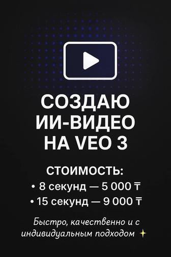ИИ - видео на VEO 3