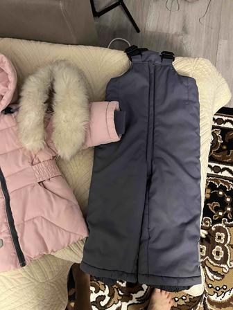 Зимний костюм для девочки