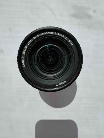 Китовый объектив Canon EF-S 18-55mm f/4-5.6 IS STM