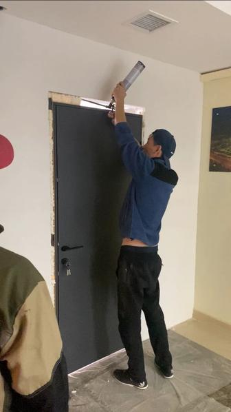 Установка межкомнатных дверей