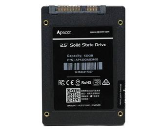 120 Gb SSD SATA 2.5 - slim 7mm Apacer