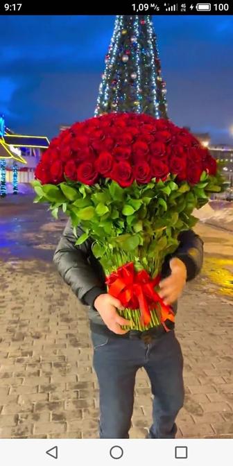 Цветы в Алматы Доставка и Оформление