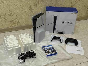 Почти новый Playstation 5 Slim 1Tb Fc26 2 геймпада сони пс 5 sony ps 5