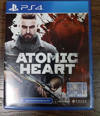 Игра Диск Atomic Heart Атомное сердце PS4-PS5 Playstation