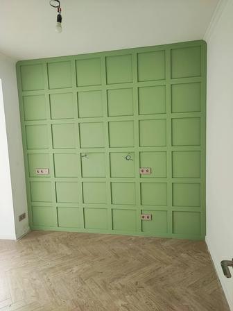 Установка плинтусов и ламината