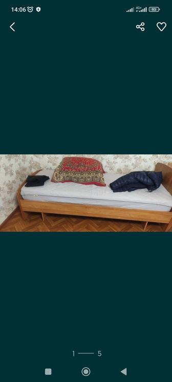 Продам кровать односпальную