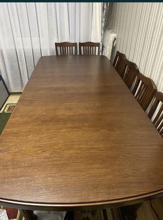 Продам стол со стульями (12шт)