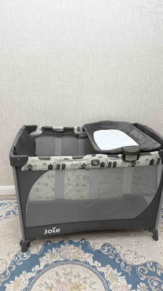 Детская кровать с пеленальной люлькой