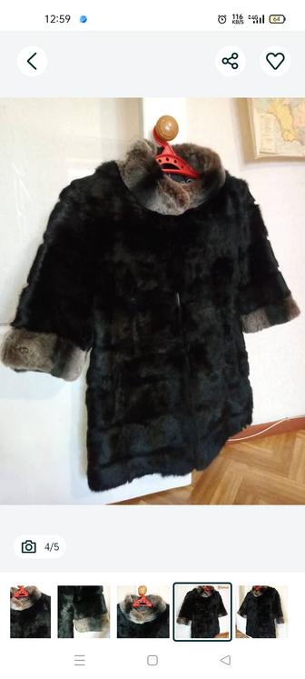 Полушубка , натуральный мех