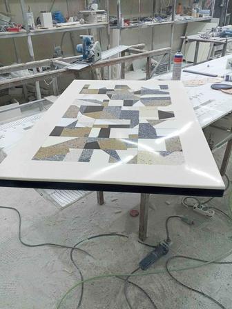 Столы из искусственного камня