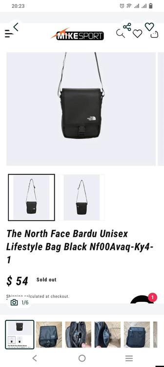 Продам мужскую барсетку The north face оригинал