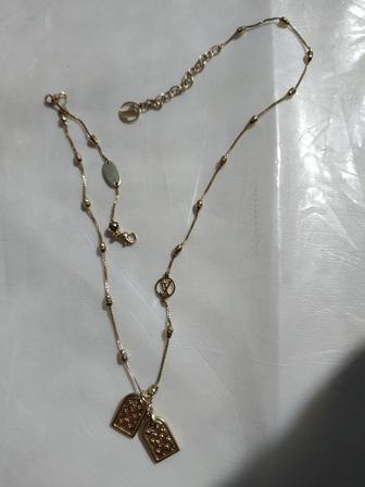 Продам цепочку желтое золото