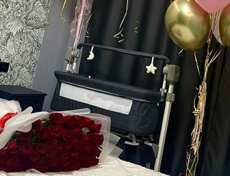 Продам кроватку и коляску