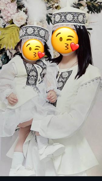 мама и доча платье