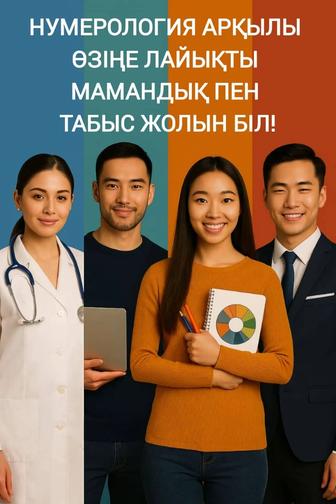 Нумерология арқылы өзіңе лайықты мамандық пен табыс жолын біл!