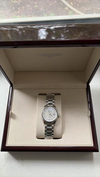Новые часы Longines Master Collection, оригинал, бриллианты, автомат