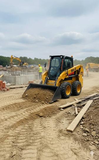 Услуга Мини погрузчик Бобкат