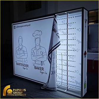 Лайтбокс тканевый