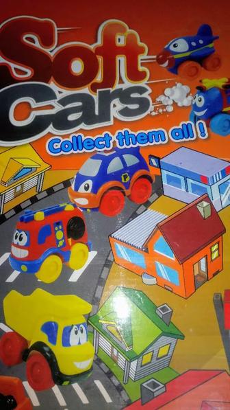 Набор машинок Soft Cars. Машинки Hot Wheels.