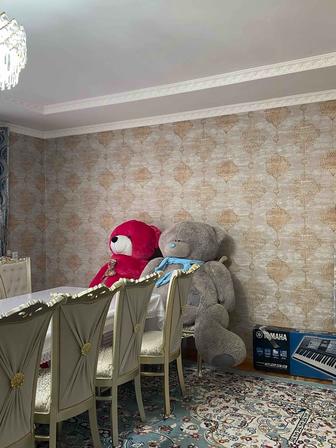 Большие плюшевые мишки Розовый и Тедди