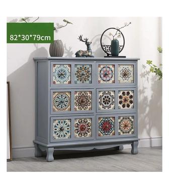 Комод серый - дерево