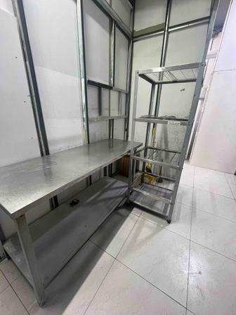 Стол производственный пищевой из нерж.стали