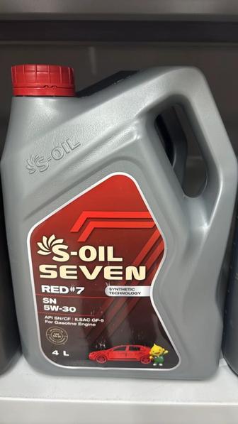 Моторное масло S oil 5w30