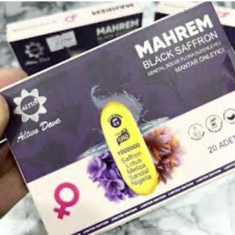 Mahrem Black Saffron от Altun Deva.-вагинальные свечи.