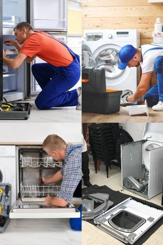 Установка стиральной-посудомечной машины 24/7