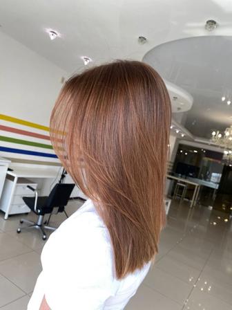 Покраска волос , стрижка в подарок