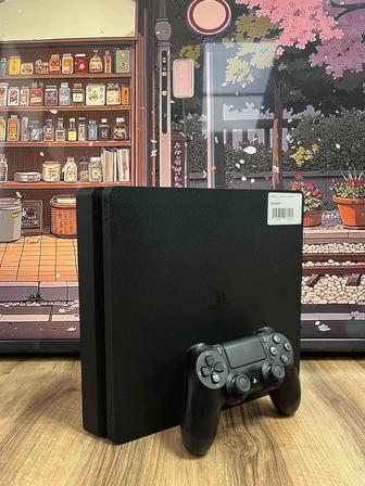 Прошитая PlayStation 4 Slim 1 геймпад 500Gb памяти
