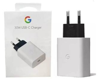 Блок Кабель Google 30W USB-C Charger белый