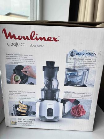 Шнековая соковыжималка Moulinex ultra