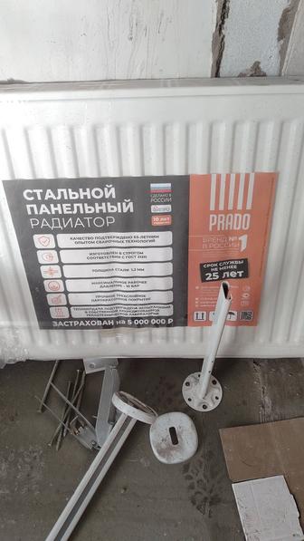 Продам родиатор отопления 80 на 50 размер как новый