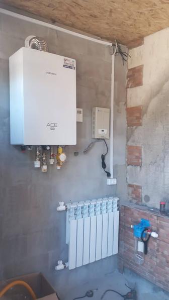 Установка газового котла
