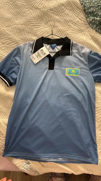 Футболки мужские Казахстан с флагом