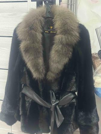 Шуба из воротника соболя