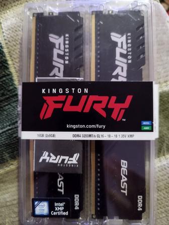 Kingston Fury DDR4 16 гб 3200гц