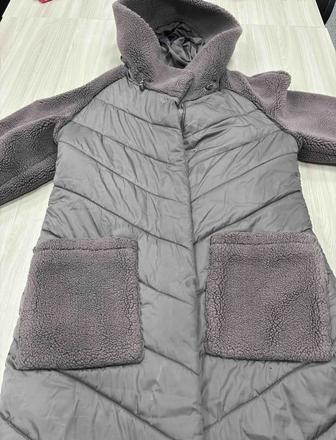 продам пуховик из верблюжий шерсти размер 48