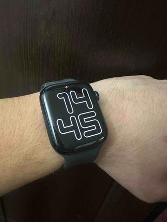 apple watch 7 45мм черный