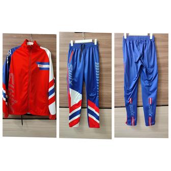 Разминочный костюм для лыж