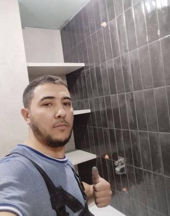 Укладка кафеля профф кафельщик сантехник под ключ