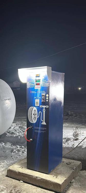 Станция подкачки автомобильных шин Пост подкачки колес Подкачка