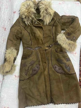 Дубленка размер М 44-46